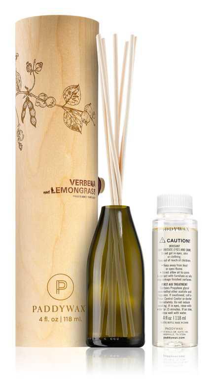 Paddywax Eco Green Verbena & Lemongrass home fragrances