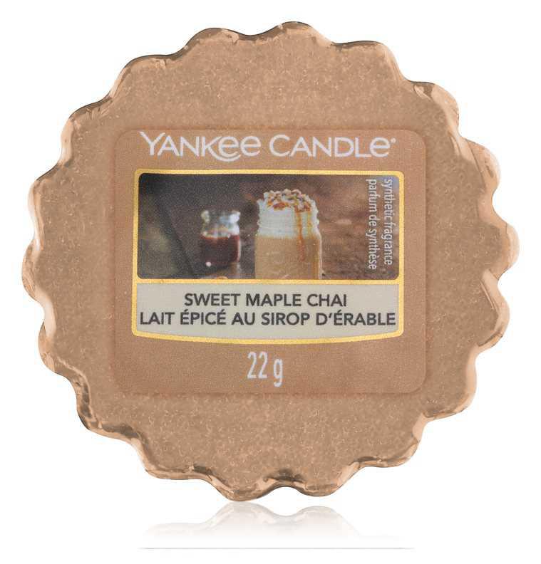 Yankee Candle Sweet Maple Chai aromatherapy