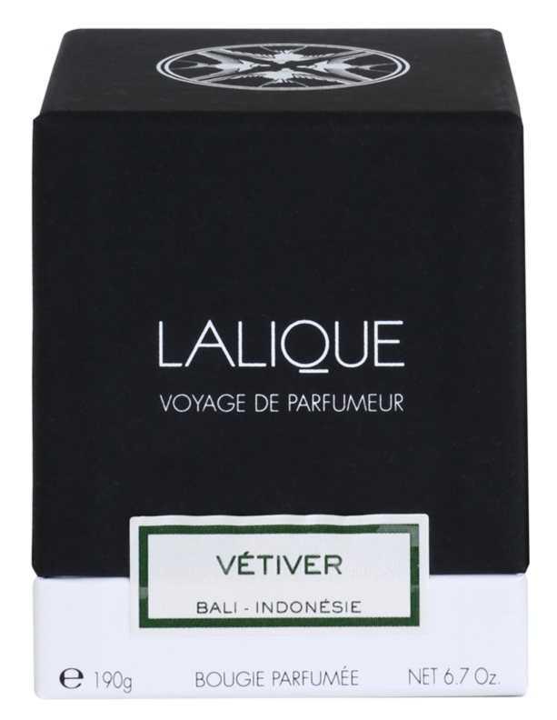 Lalique Voyage de Parfumeur candles