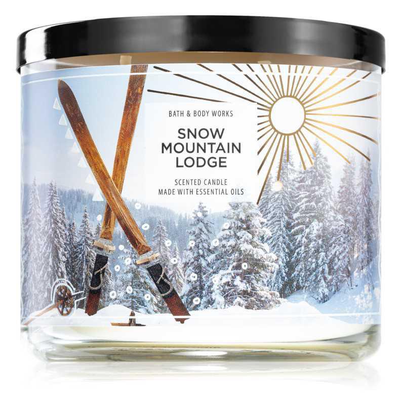 Bath & Body Works Snow Moutain Lodge candles