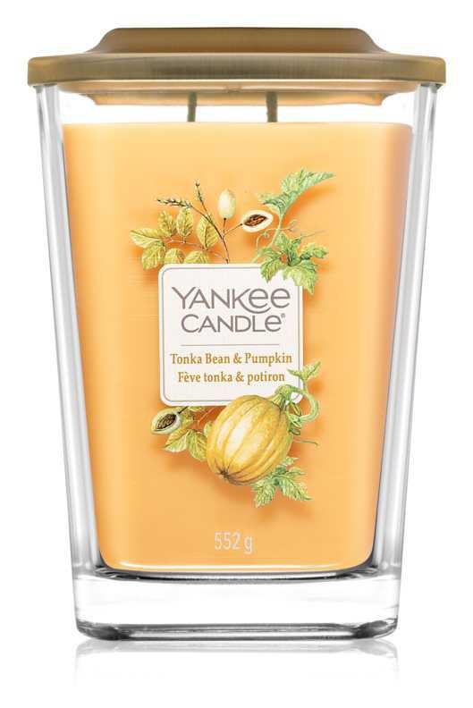 Yankee Candle Elevation Tonka Bean & Pumpkin candles