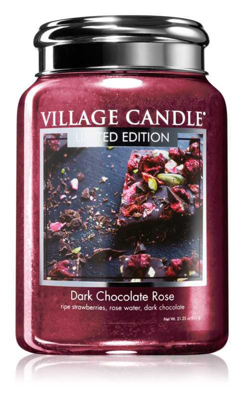 Village Candle Dark Chocolate Rose