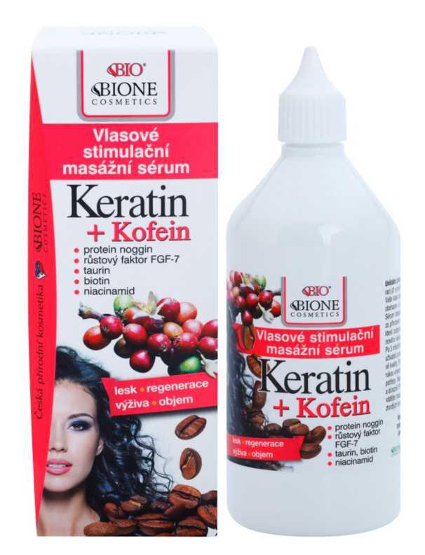 Bione Cosmetics Keratin Kofein hair growth preparations