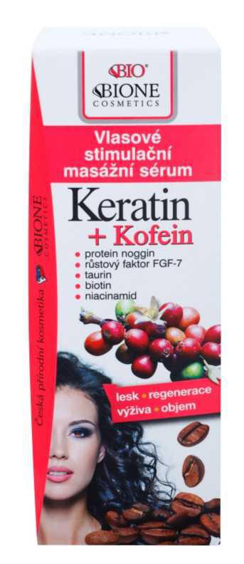 Bione Cosmetics Keratin Kofein hair growth preparations
