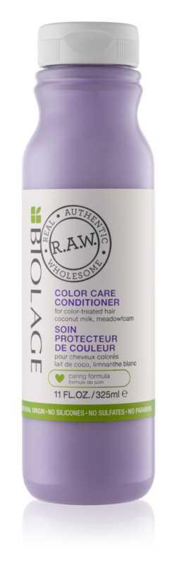 Biolage R.A.W. Color Care hair conditioners