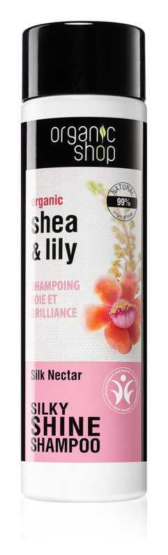 Organic Shop Organic Shea & Lily hair care