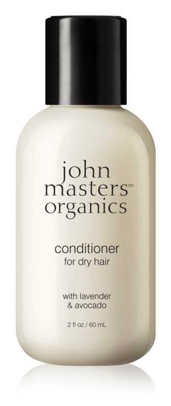 John Masters Organics Lavender & Avocado hair conditioners