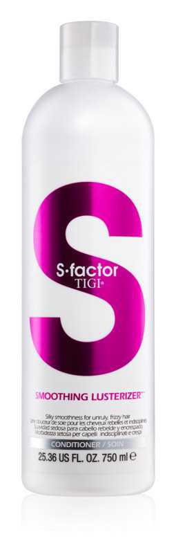 TIGI S-Factor Smoothing Lusterizer hair conditioners