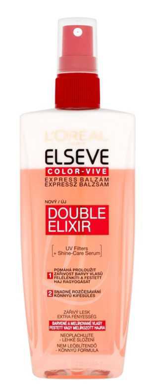 L’Oréal Paris Elseve Color-Vive dyed hair