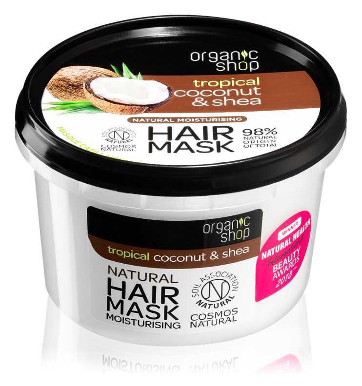 Organic Shop Natural Coconut & Shea hair care