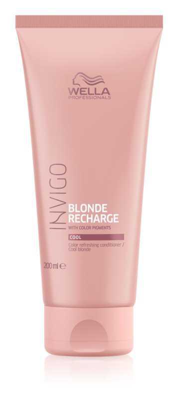 Wella Professionals Invigo Blonde Recharge hair conditioners