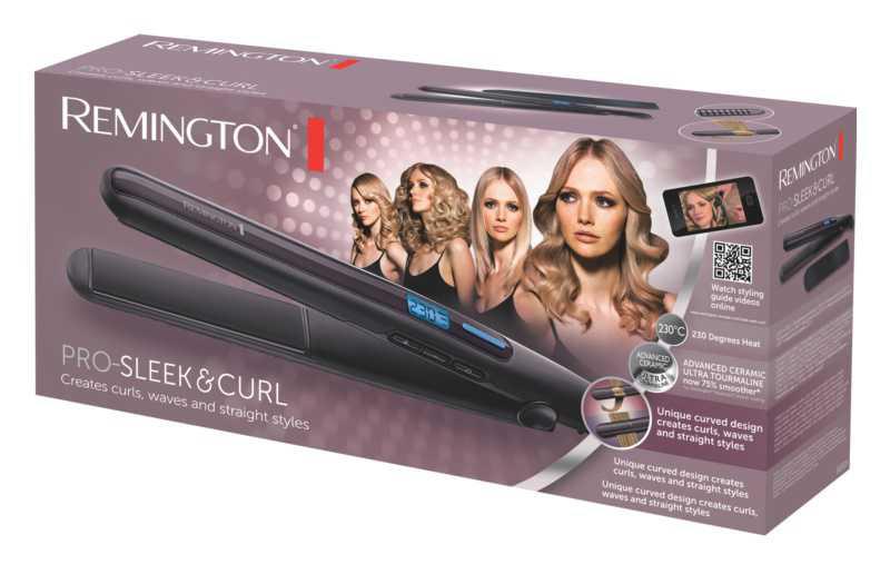 Remington PRO -  Sleek and Curl S6505 hair straighteners