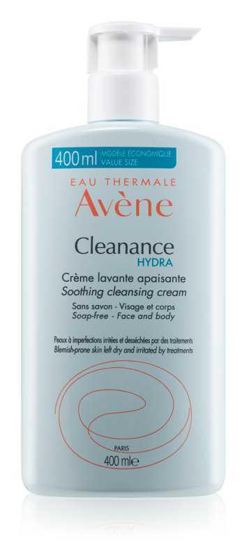 Avène Cleanance Hydra face care routine
