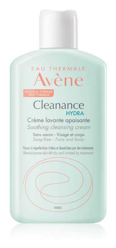 Avène Cleanance Hydra face care routine