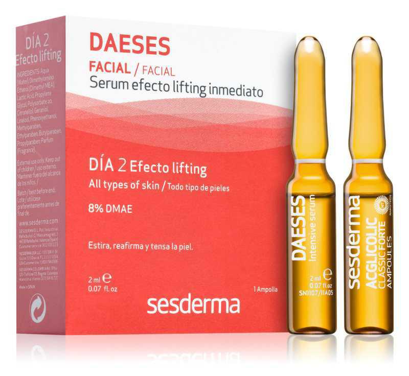 Sesderma Daeses & Acglicolic face care routine