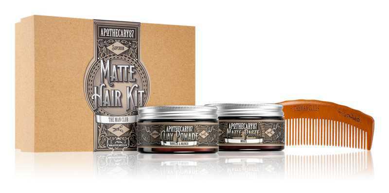 Apothecary 87 The Man Club hair styling