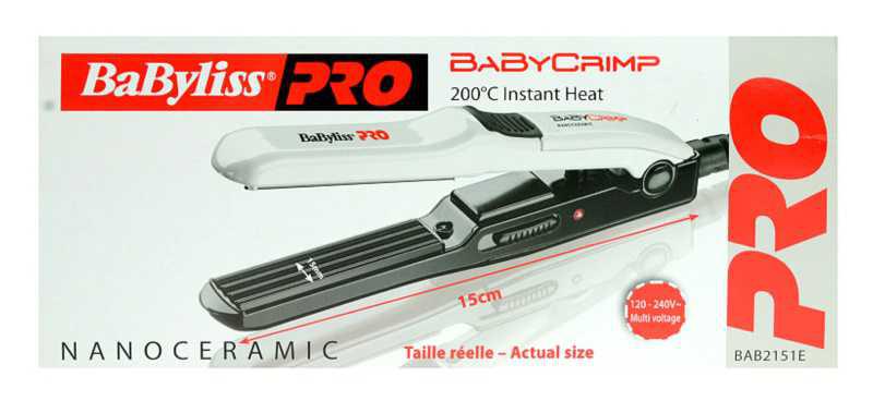 BaByliss PRO Straighteners Baby Crimp 2151E hair straighteners
