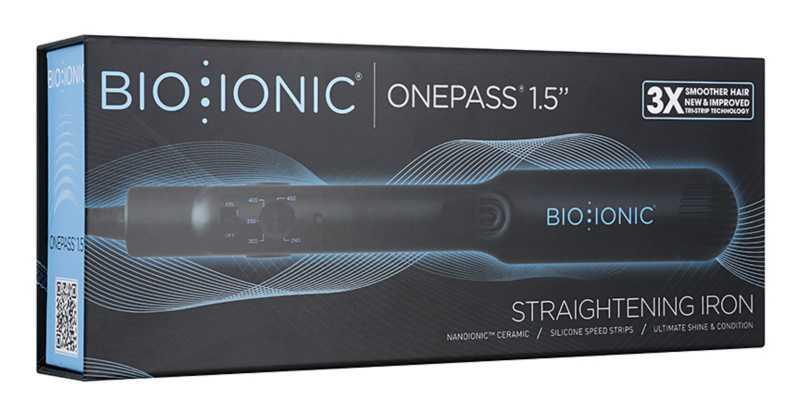 Bio Ionic OnePass 1.5” hair straighteners