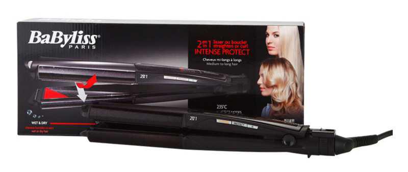 BaByliss Stylers 2 in 1 Straighten or Curl hair straighteners