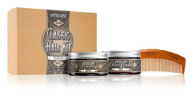 Apothecary 87 The Man Club hair styling