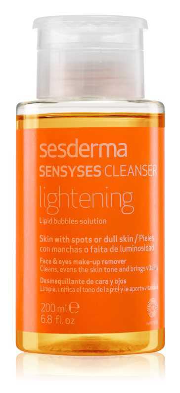 Sesderma Sensyses Cleanser Lightening face care routine