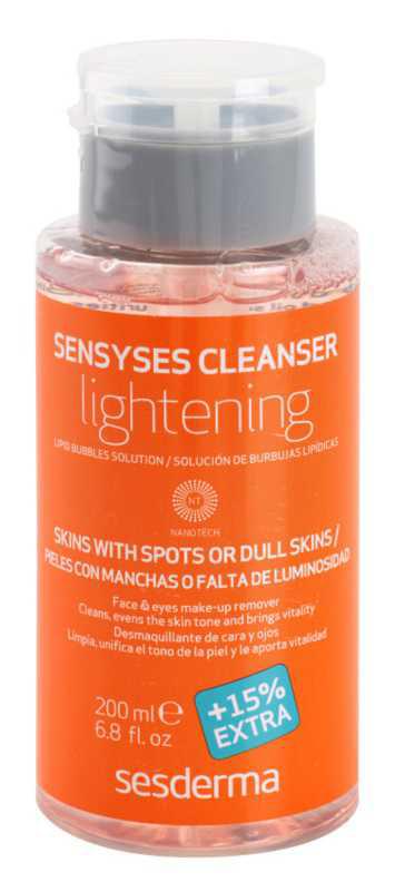 Sesderma Sensyses Cleanser Lightening face care routine
