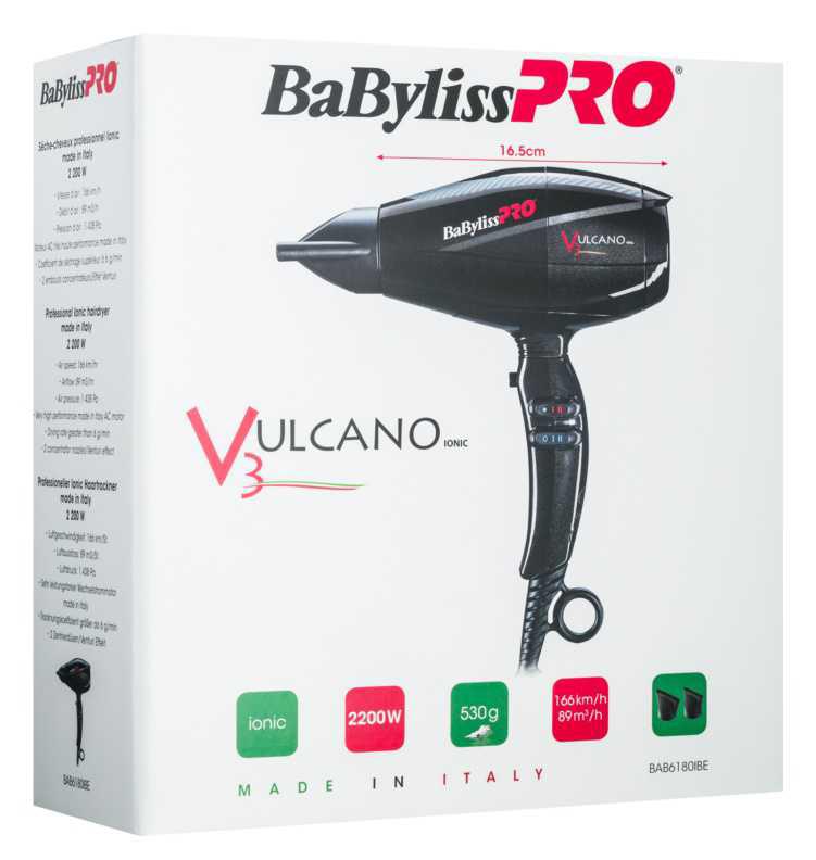 BaByliss PRO Vulcano V3 hair