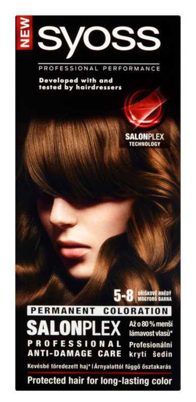 Syoss Permanent Coloration hair