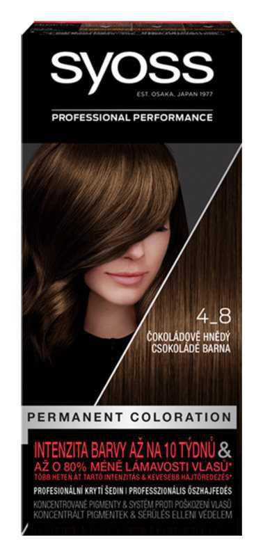 Syoss Permanent Coloration hair