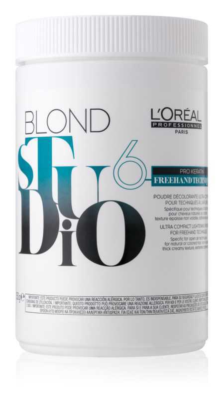 L’Oréal Professionnel Blond Studio Freehand Techniques 6 hair
