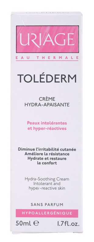 Uriage Toléderm face creams
