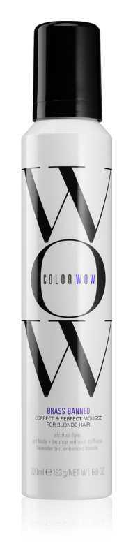 Color WOW Brass Banned hair