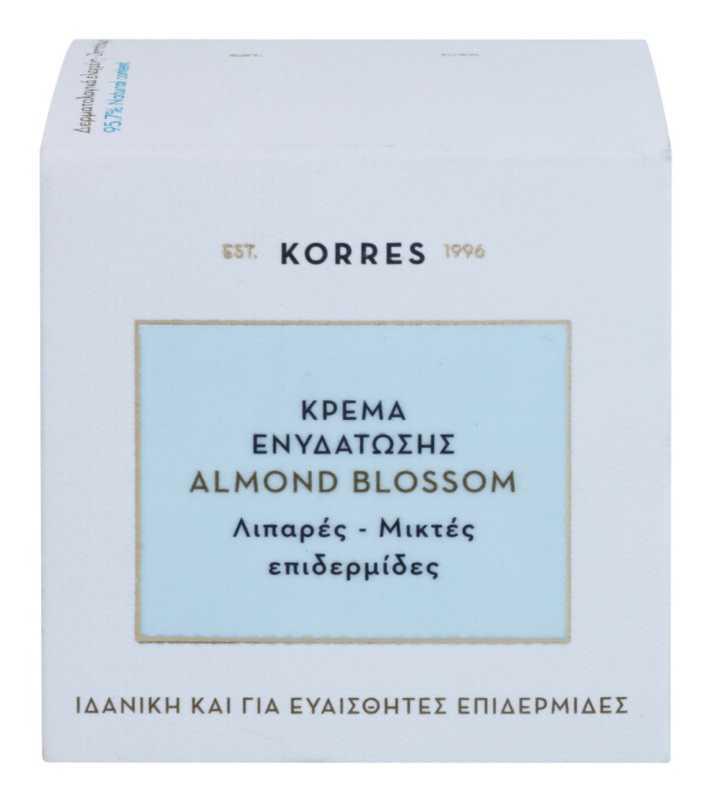 Korres Almond Blossom care for sensitive skin