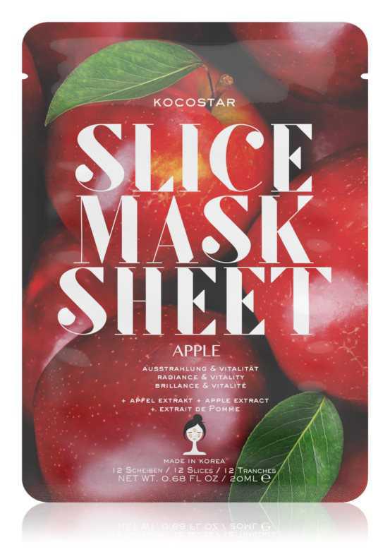 KOCOSTAR Slice Mask Sheet Apple face masks