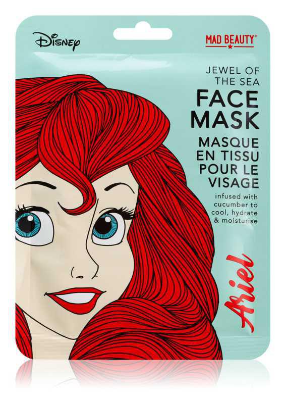 Mad Beauty Disney Princess Ariel facial skin care