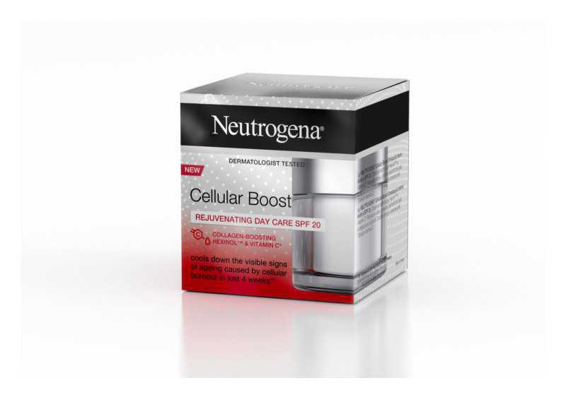 Neutrogena Cellular Boost face care routine
