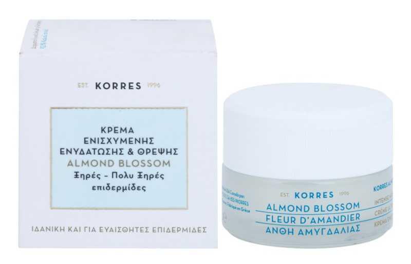 Korres Almond Blossom care for sensitive skin