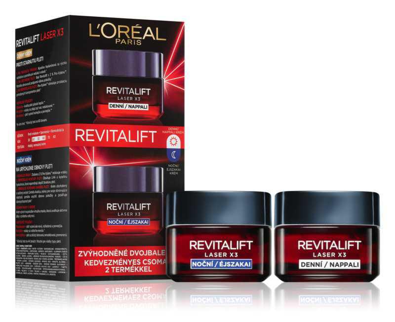 L’Oréal Paris Revitalift Laser X3 face care routine