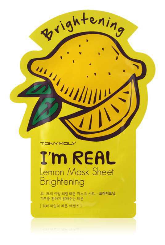 TONYMOLY I'm REAL Lemon facial skin care