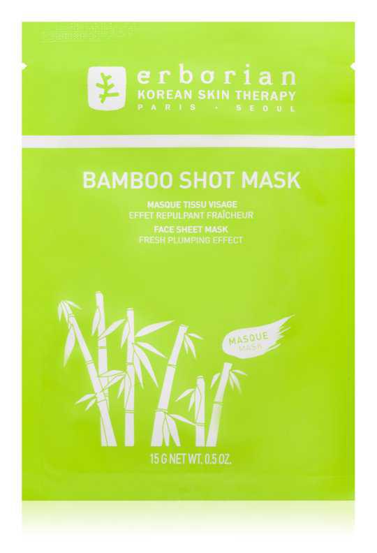 Erborian Bamboo face masks
