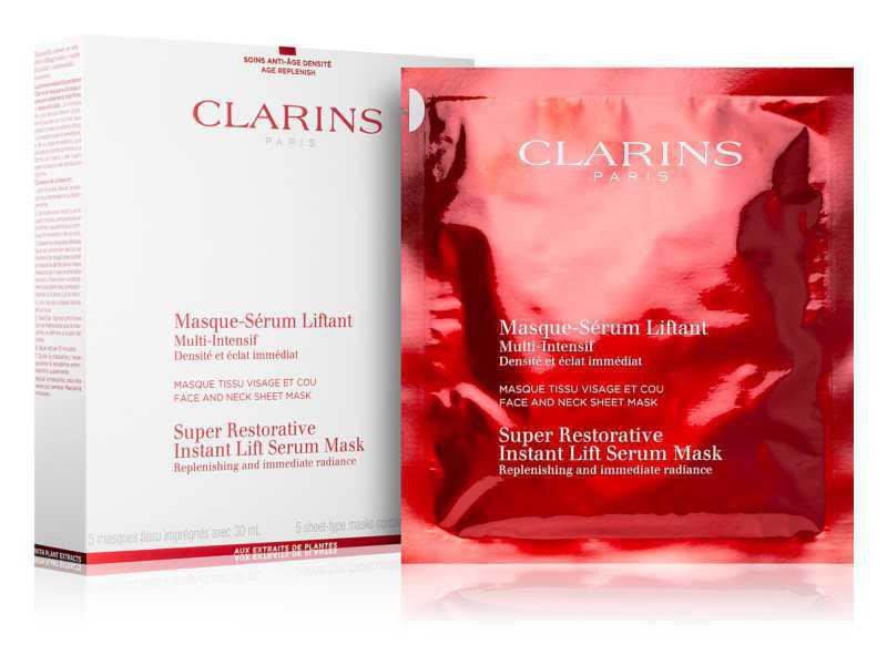 Clarins Super Restorative facial skin care