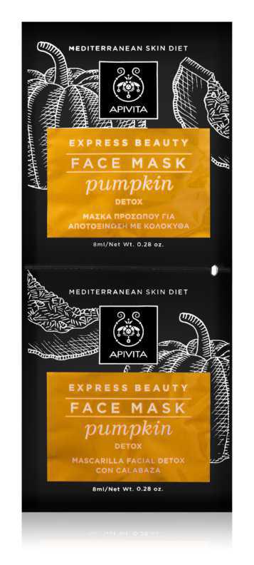 Apivita Express Beauty Pumpkin facial skin care