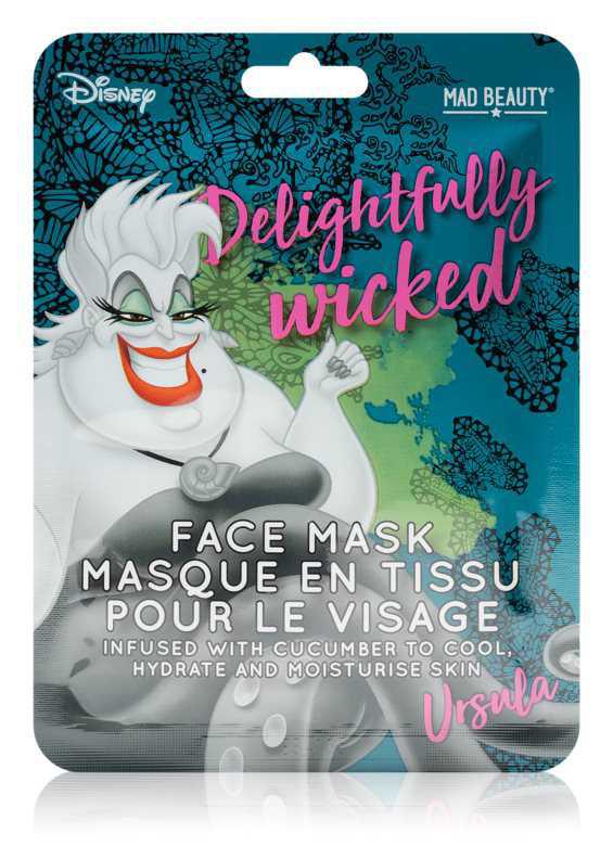 Mad Beauty Disney Villains Ursula facial skin care