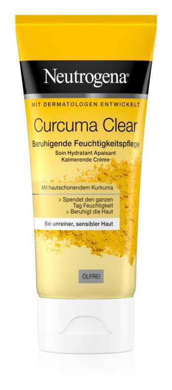 Neutrogena Curcuma Clear face care routine