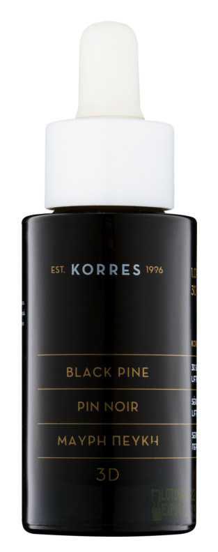 Korres Black Pine face