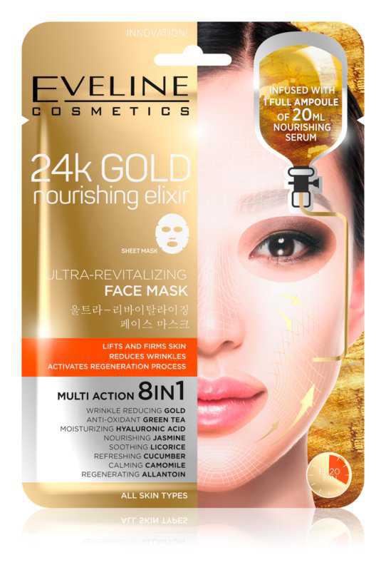 Eveline Cosmetics 24k Gold Nourishing Elixir facial skin care