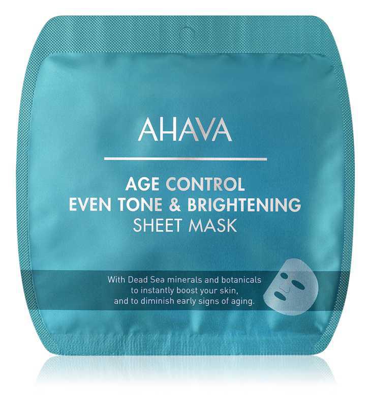 Ahava Time To Smooth face masks