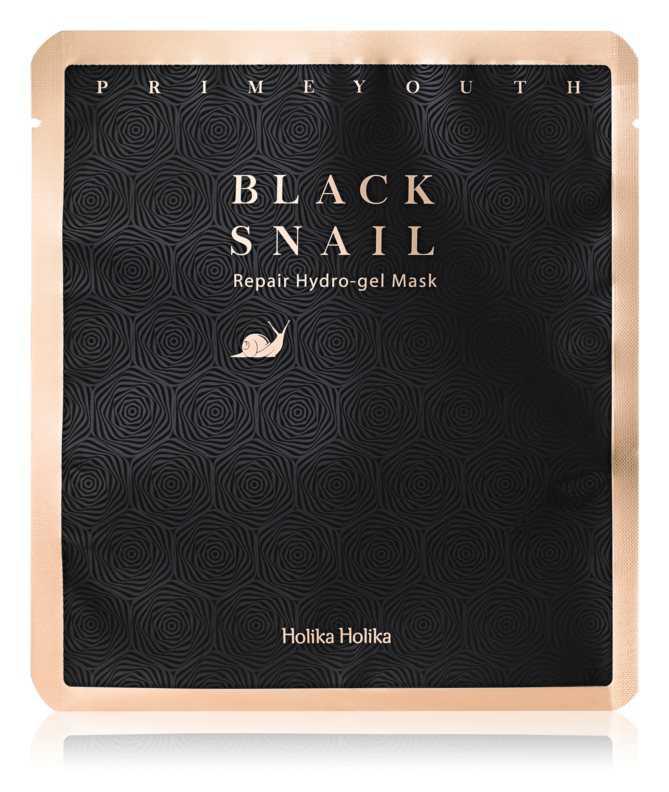 Holika Holika Prime Youth Black Snail face masks