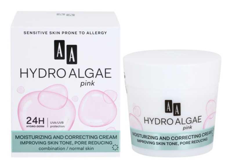 AA Cosmetics Hydro Algae Pink mixed skin care