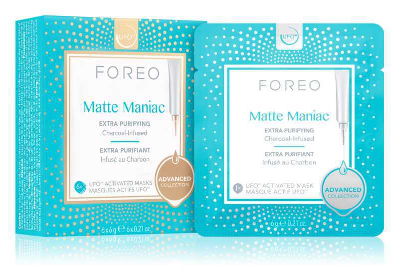 FOREO UFO™ Matte Maniac makeup removal and cleansing